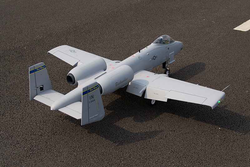 Freewing A-10 Thunderbolt II Super Scale Twin 80mm EDF Jet RC airplane 