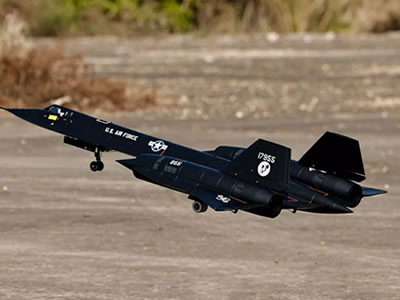 Freewing SR-71 Blackbird Twin 70mm EDF with Gyro PNP RC Airplane