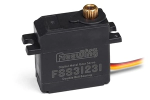 
Freewing 23g Metal Gear Smart Servo Reverse with 100mm (3.9 inch) Lead