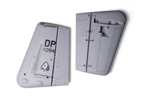  Freewing 64mm EDF A-10 Thunderbolt II V3 Jet Vertical Stabilizer FJ1171104