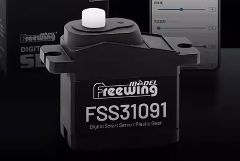 Freewing 9g Digital Servo with 800mm (32 inch) Lead FSS31091-800