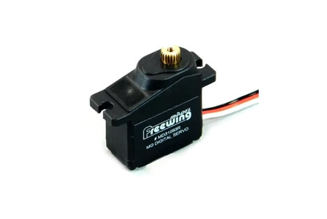 Freewing 9g Digital Hybrid Metal Gear Reverse Servo with 200mm (8 inch) Lead