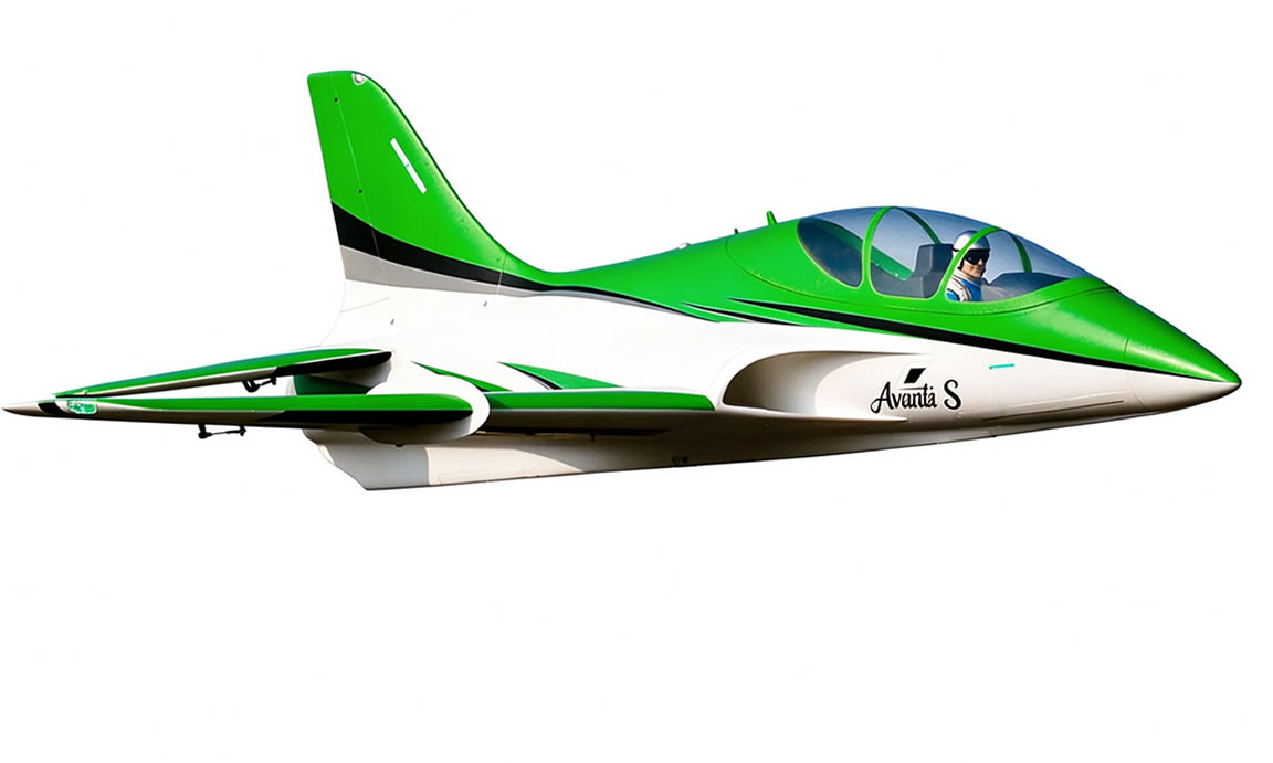 Freewing Avanti S Green High Performance 90mm EDF Sport  6S PNP Jet