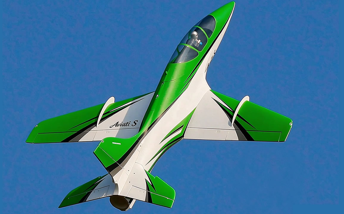 Freewing Avanti S Green High Performance 90mm EDF Sport  6S PNP Jet