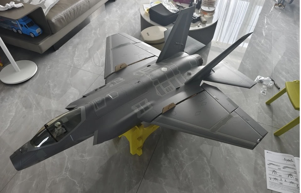 freewing f-35c 110mm edf jet unboxing review
