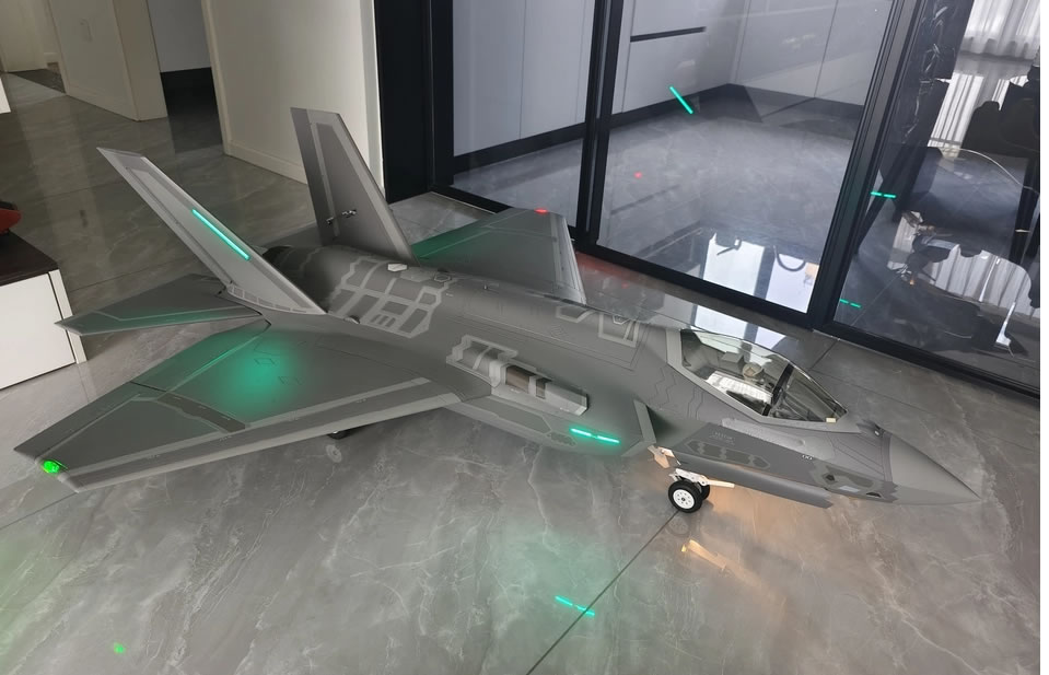 freewing f-35c 110mm edf jet unboxing review