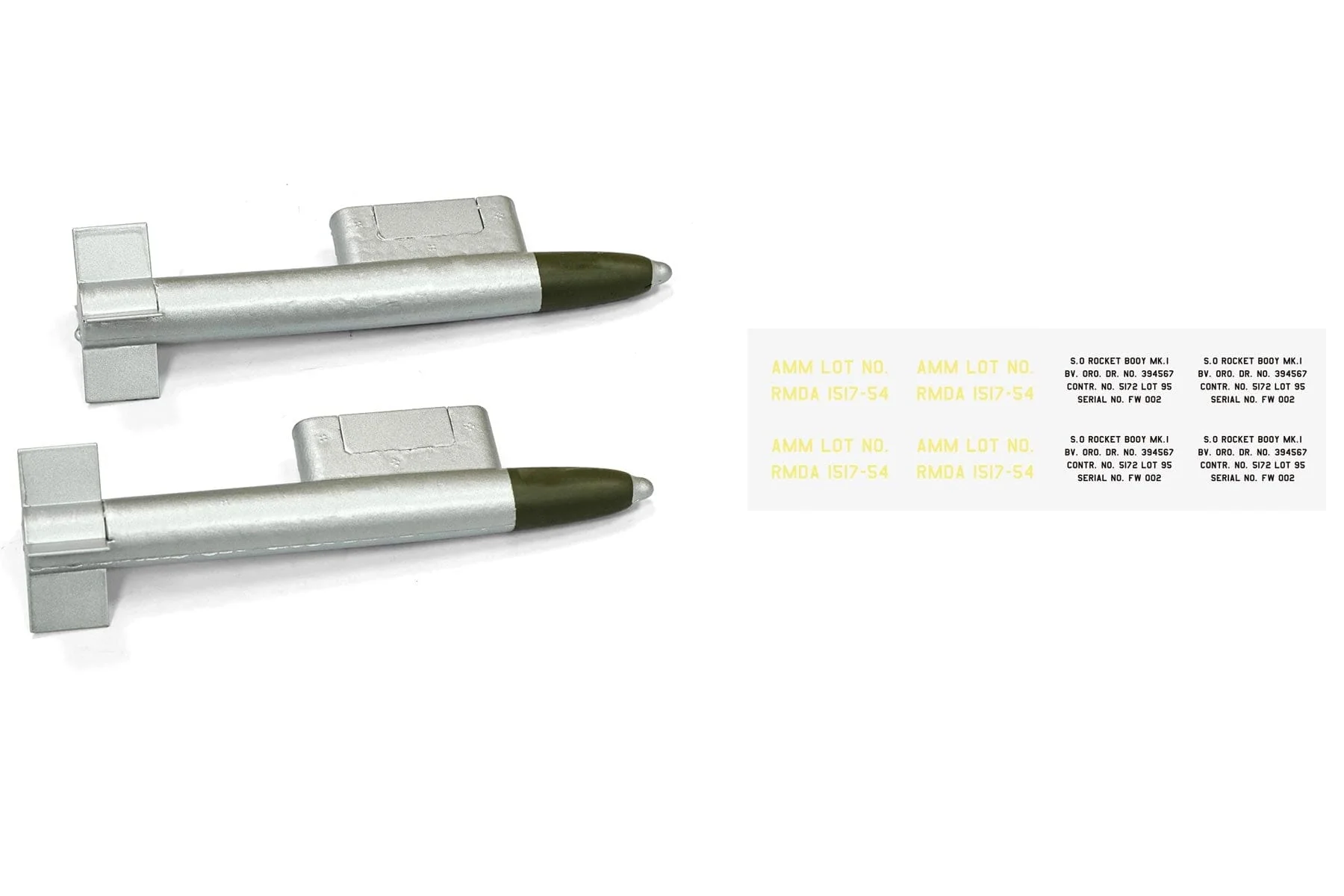 Freewing 70mm F9F Panther Ordnance