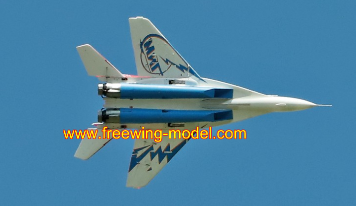 MiG-29 Red OVT Twin 80mm EDF Jet PNP Rc Airplane