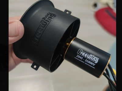 Freewing 64mm 12-Blade EDF 4S Power System 2945-3100Kv Inrunner Motor EDF