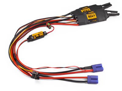 Freewing Dual 80A Brushless Speed Control