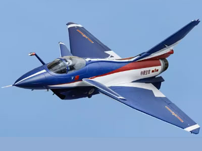 Freewing J-10A V2 Blue Vigorous Dragon 90mm Jet 8S PNP RC Airplane