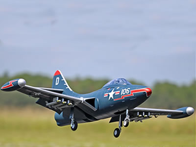 Freewing F9F Panther 70mm High Performance EDF Jet with Gyro PNP RC Airplane 