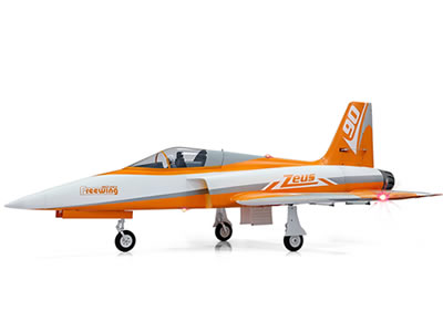 Freewing Zeus V2 90mm EDF Sport 8S Orange Jet RC Airplane