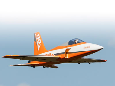 Freewing Zeus V2 90mm EDF Sport 8S Orange Jet RC Airplane